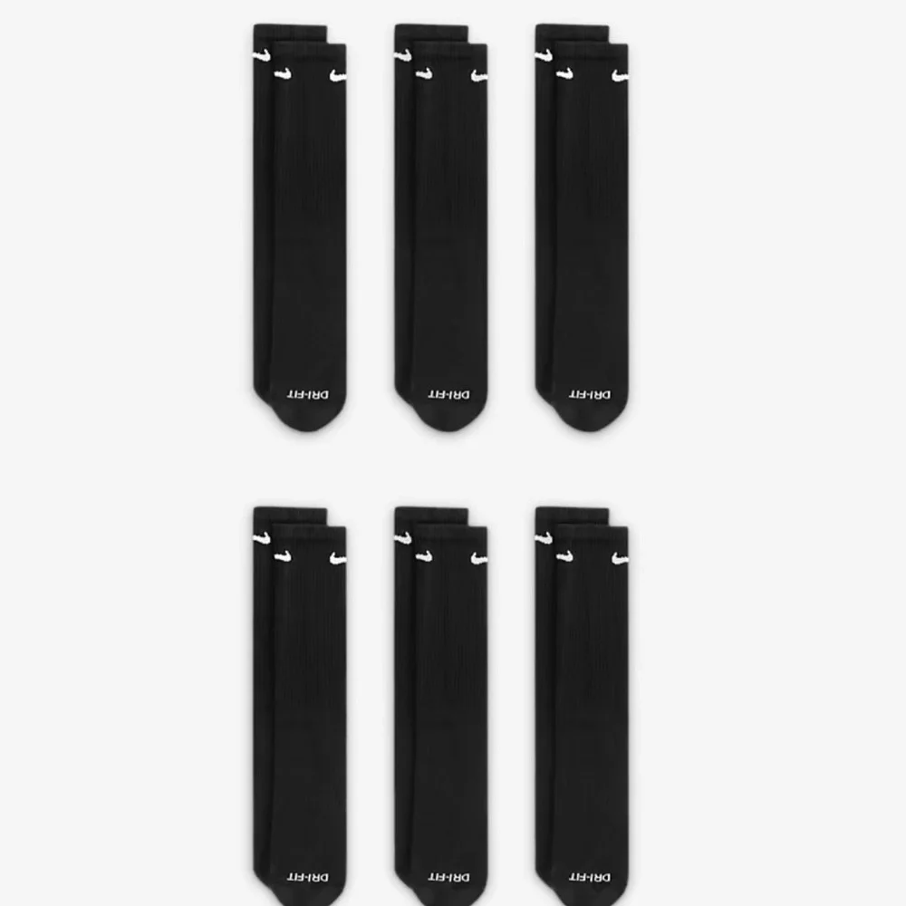 NIKE Training Crew Socks (6 Pairs)
Nike Everyday Cushioned - Picture 2 of 8